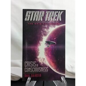 Star Trek Paperback Crisis of Consciousness Dave Galanter Original Series